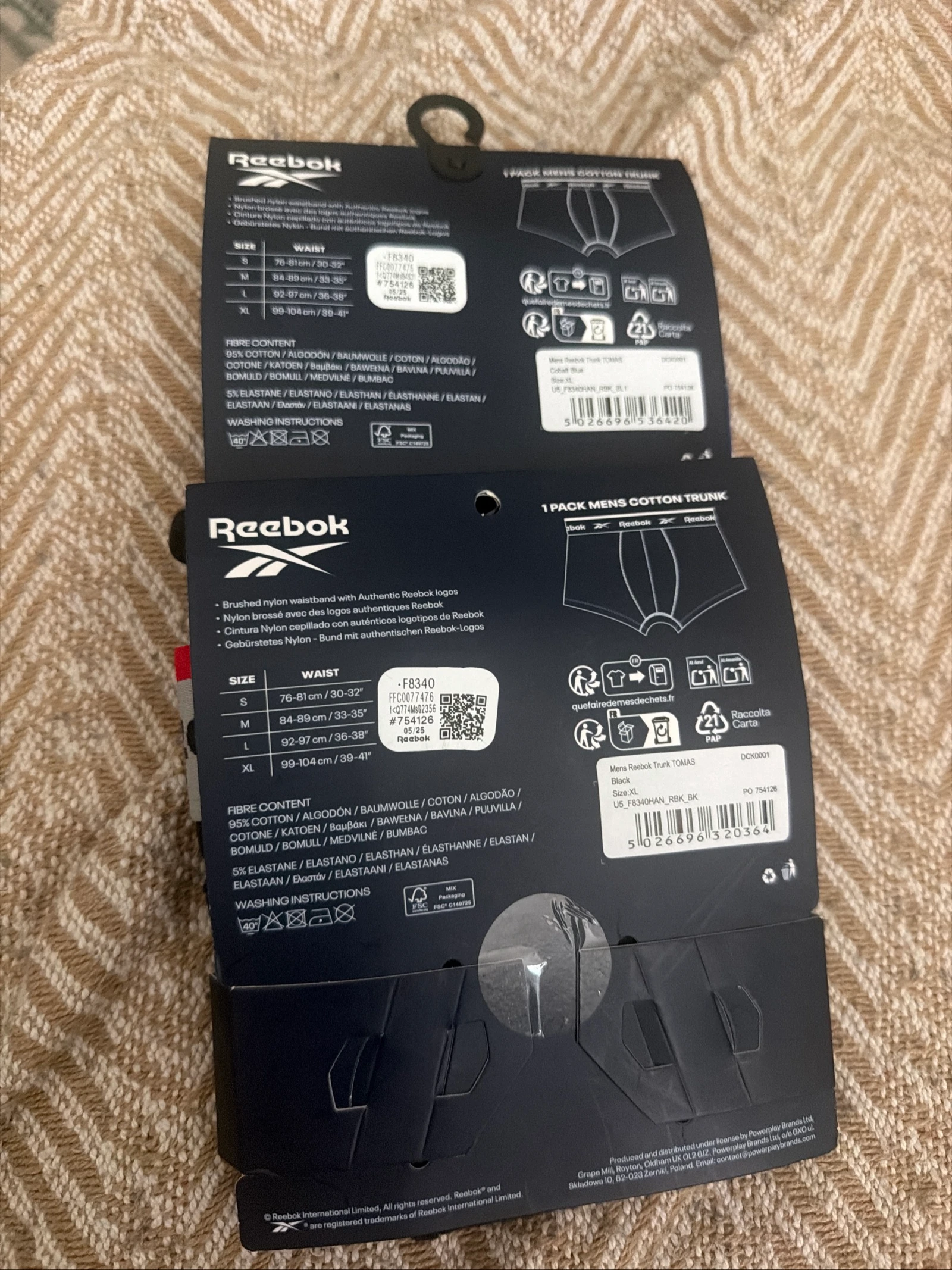 2 pieces Reebok trunks  – photo 3